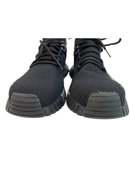 Mens Guyisa Black Athletic Lightweight Steel Toe Safety Shoes Size 12 US main image 7